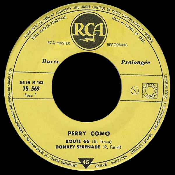 Perry Como - France EP 1960
