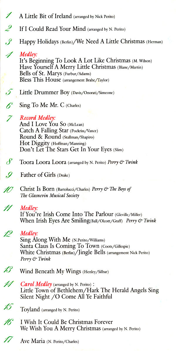 Irish Christmas Concert 'Live' - CD