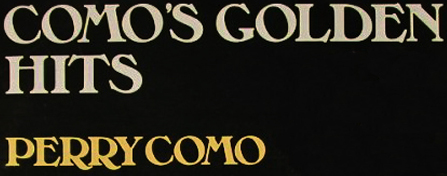Como's Golden Hits - UK Release