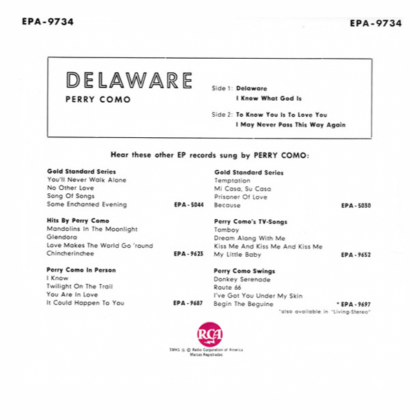 Delaware - German Extended Play