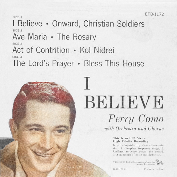 I Believe - 1956 LP Compilation Album