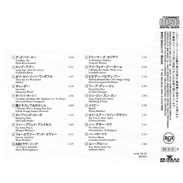 Dear Mr. C. - Hit Songs I