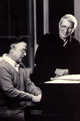 Perry with Nick Perito circa 1987