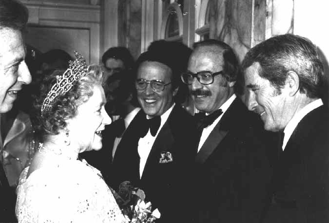 Queen Mother and Guests