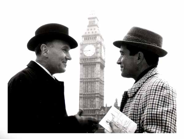 Sir Ralph Richardson with Perry Como